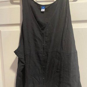 Old Navy Black Sleeveless Top  4x